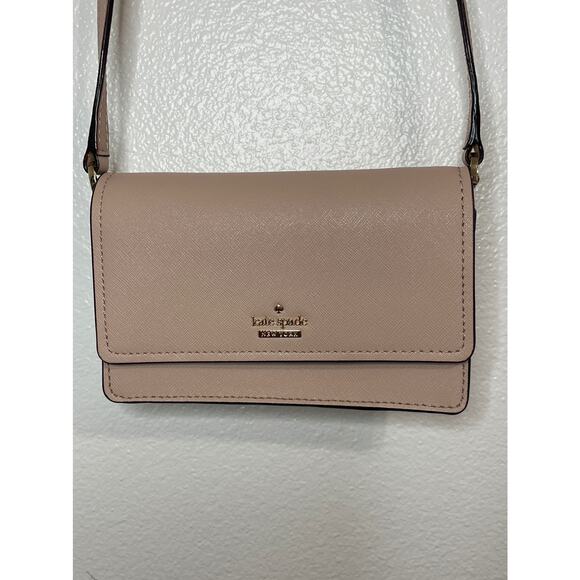 KATE SPADE NEW YORK Toasted Wheat Cameron Street Arielle Leather Crossbody Bag - Picture 3 of 14